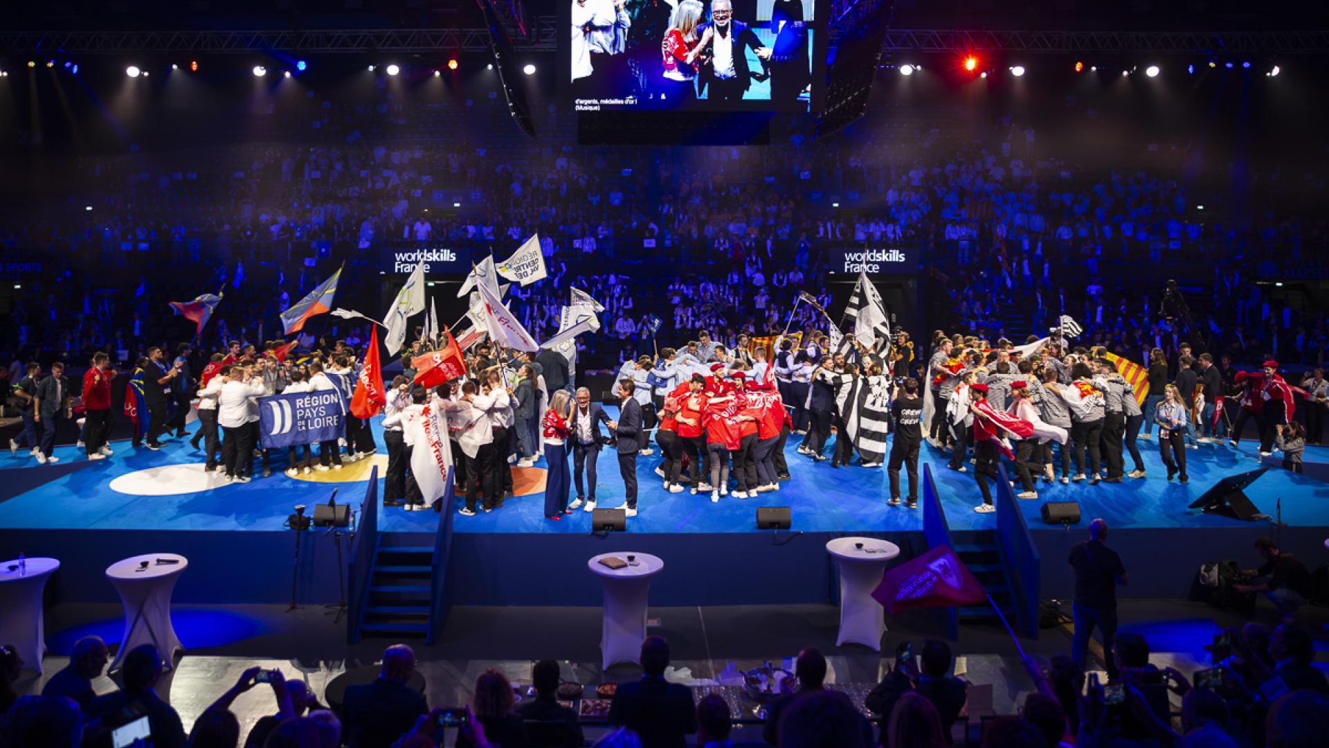 WorldSkills cérémonie de clôture marseille 2025