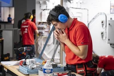worldskills marseille 2025 installation électrique - Agrandir l'image 9 sur 12, fenêtre modale
