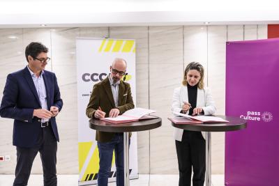 signature de partenariat ccca-btp pass culture - Agrandir l'image 5 sur 5, fenêtre modale