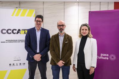 signature de partenariat ccca-btp pass culture - Agrandir l'image 2 sur 5, fenêtre modale