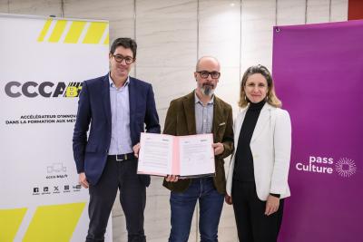 signature de partenariat ccca-btp pass culture - Agrandir l'image 3 sur 5, fenêtre modale