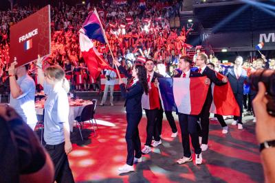 euroskills herning ccca-btp worldskills 2025 cérémonie clôture france - Agrandir l'image 4 sur 25, fenêtre modale