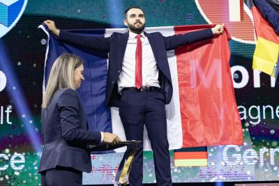 euroskills herning ccca-btp worldskills 2025 cérémonie clôture france - Agrandir l'image 21 sur 25, fenêtre modale