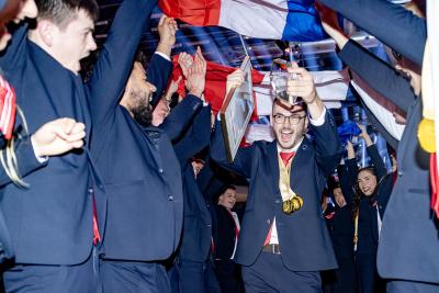 euroskills herning ccca-btp worldskills 2025 cérémonie clôture france - Agrandir l'image 5 sur 25, fenêtre modale