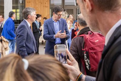 inauguration maison des compagnons - Agrandir l'image 12 sur 15, fenêtre modale