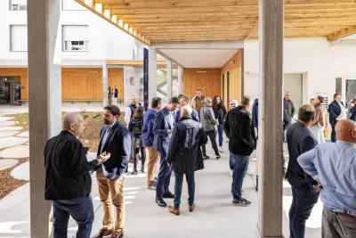 inauguration maison des compagnons - Agrandir l'image 13 sur 15, fenêtre modale