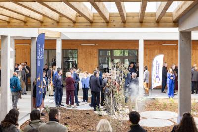 inauguration maison des compagnons - Agrandir l'image 9 sur 15, fenêtre modale