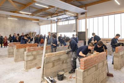 inauguration maison des compagnons - Agrandir l'image 10 sur 15, fenêtre modale
