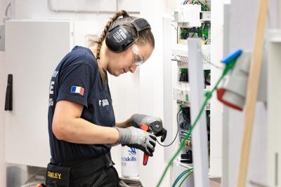 euroskills herning ccca-btp worldskills 2025 seconde journée - Agrandir l'image 7 sur 12, fenêtre modale