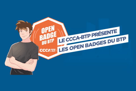 illustration open badges du btp
