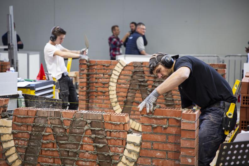worldskills marseille 2025 maçonnerie - Agrandir l'image, fenêtre modale