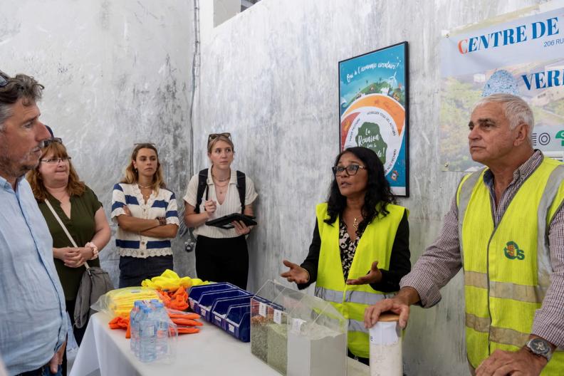 lex la réunion présentation centre valorisation des déchets - Agrandir l'image, fenêtre modale