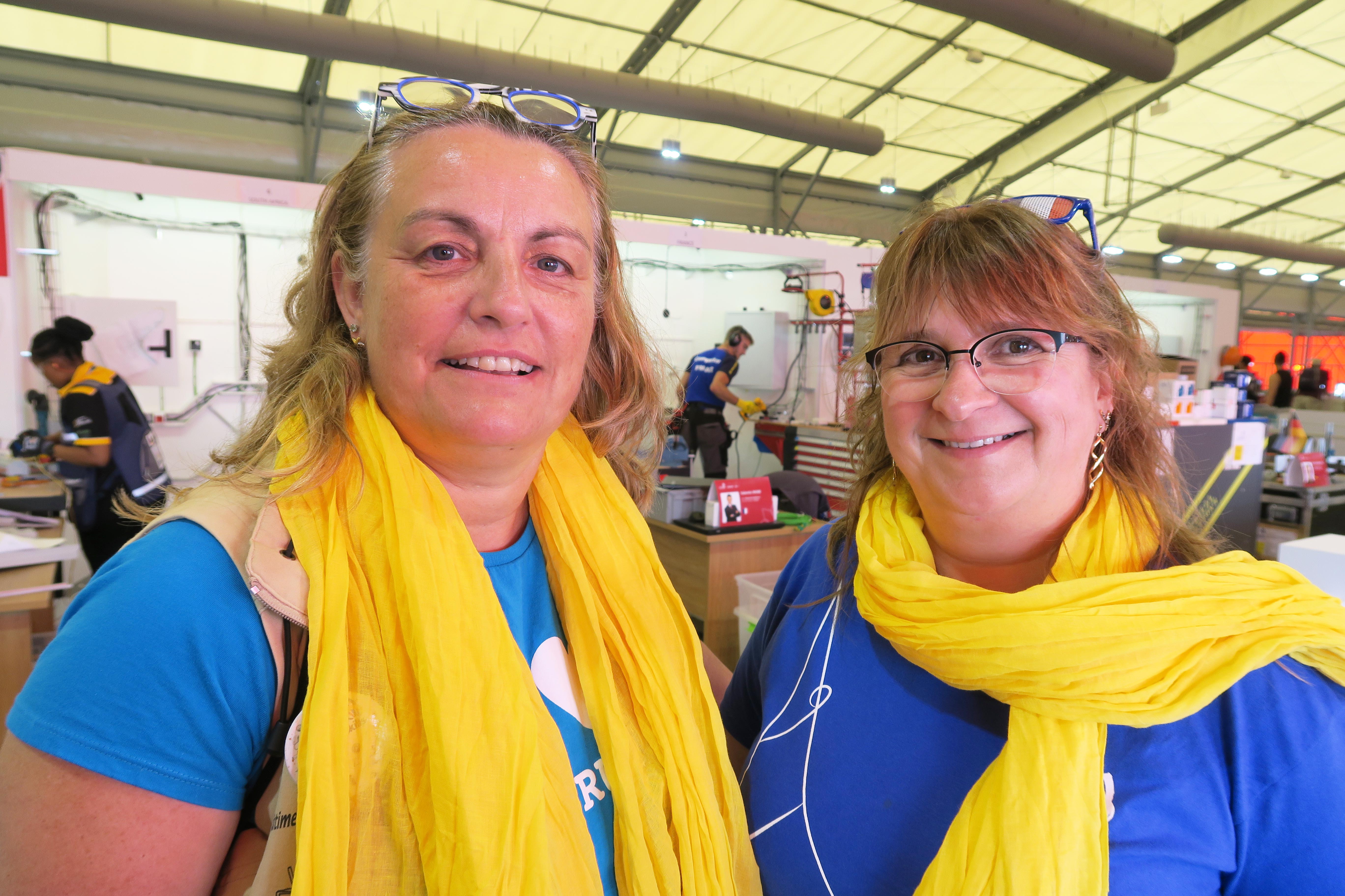 Aline et Patricia aux WorldSkills Kazan 2019
