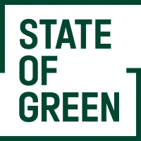 Logo state of green